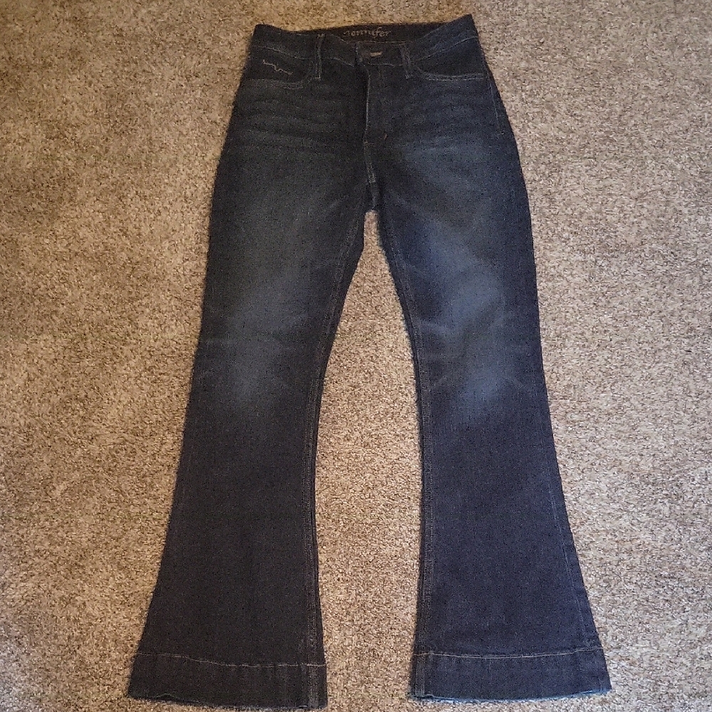 Kimes Ranch Dark Blue Flare Jeans